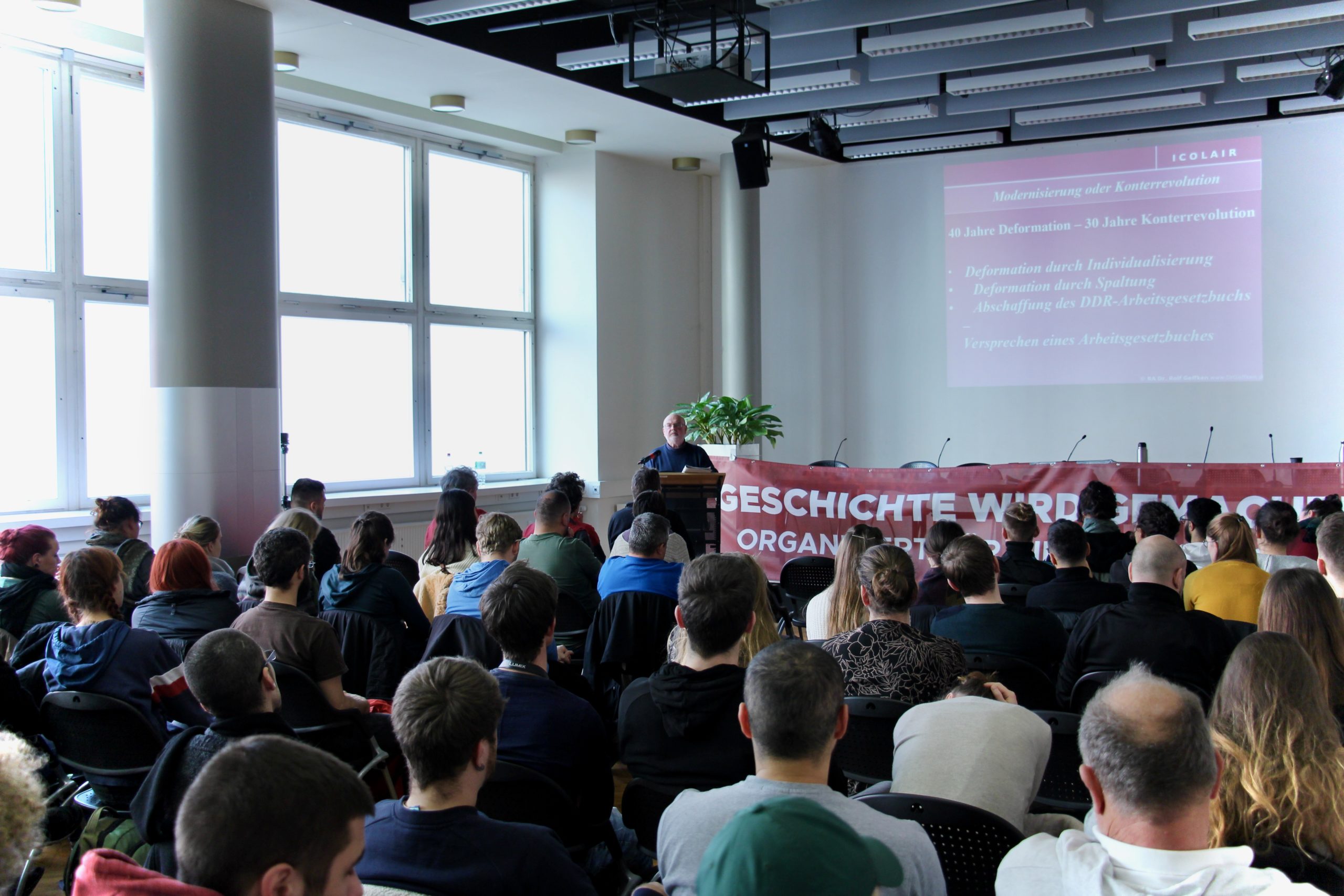 Audiomitschnitt – Seminar zum Arbeitsrecht
