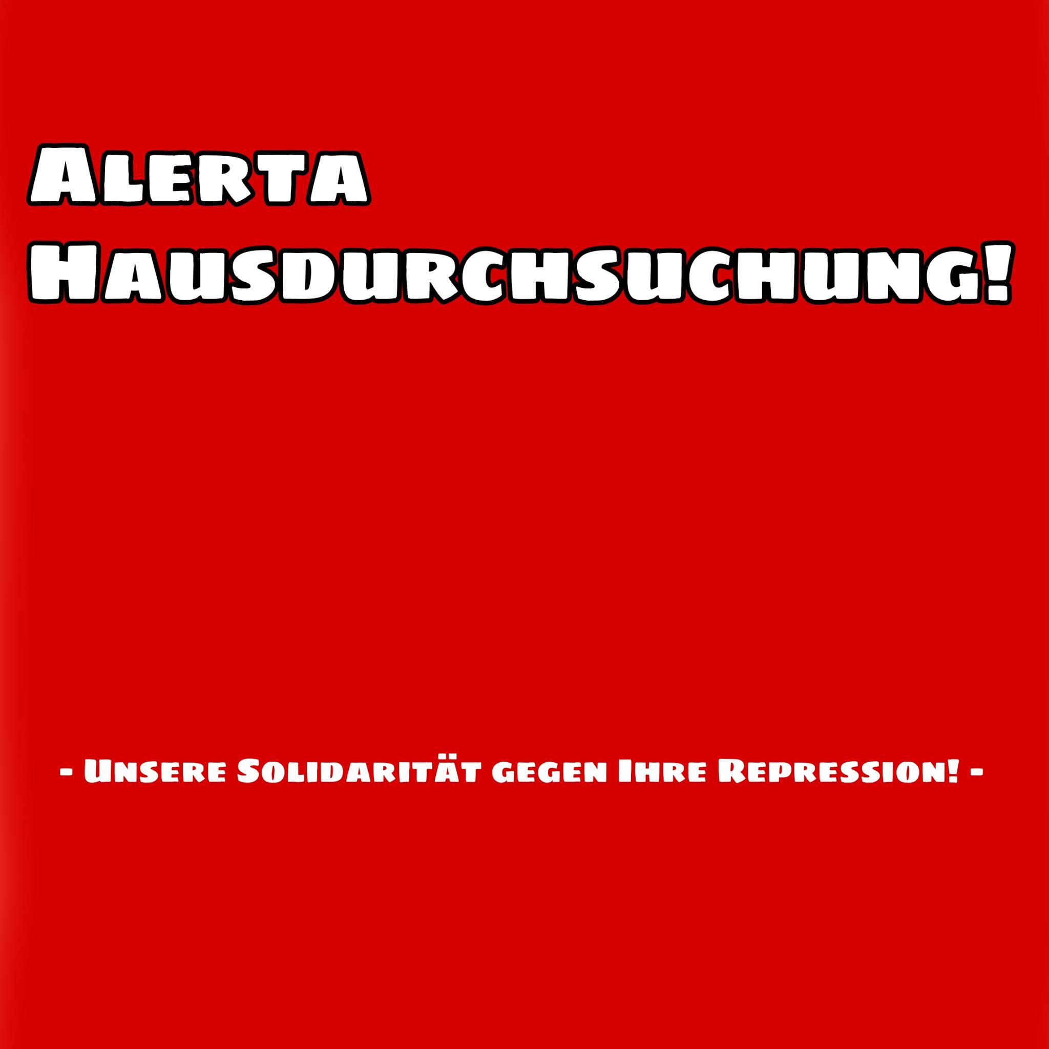 Hausdurchsuchung bei Antiimperialisten in Augsburg: unsere Solidarität gegen die Repression!