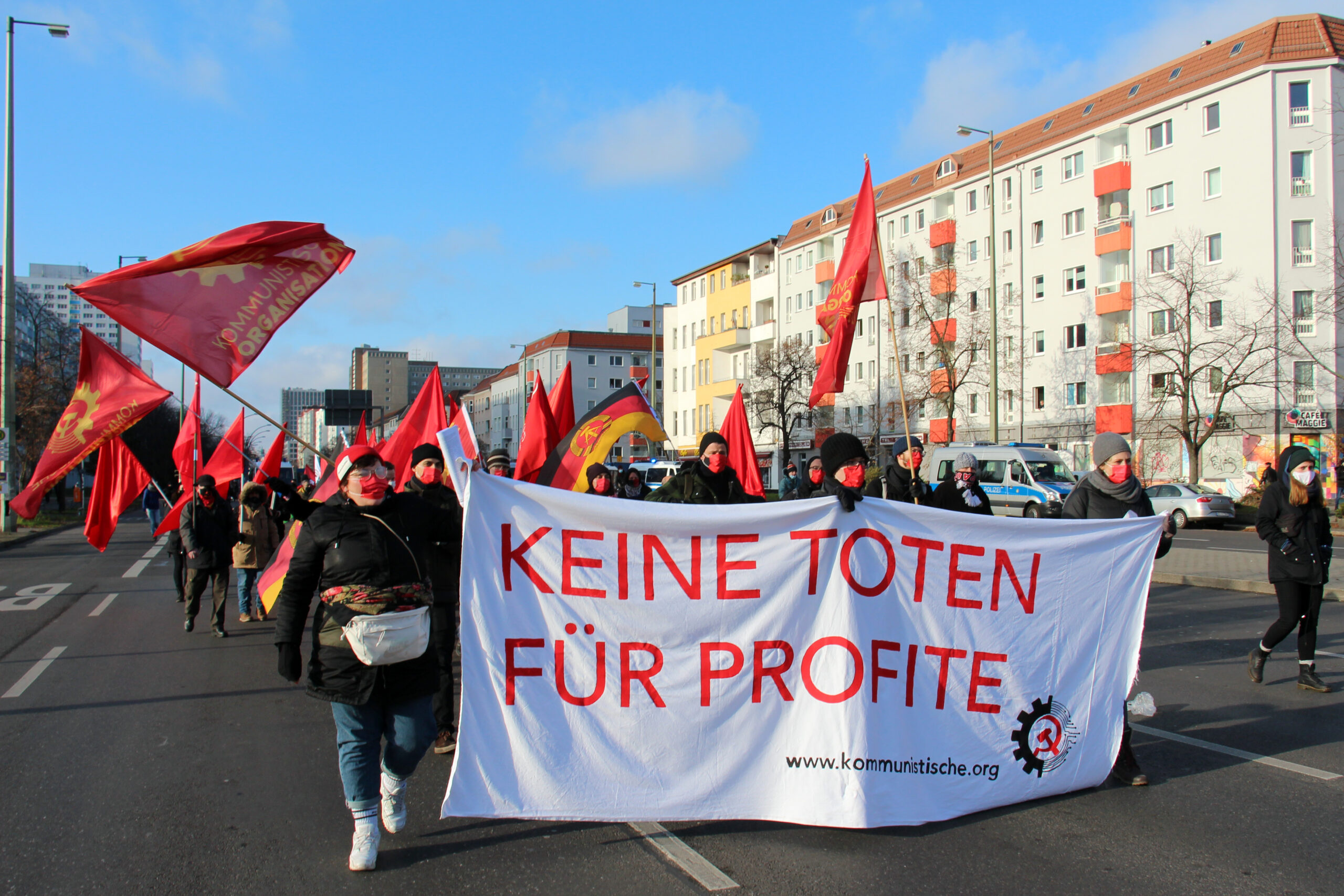 Lenin-Liebknecht-Luxemburg Demonstration 2021
