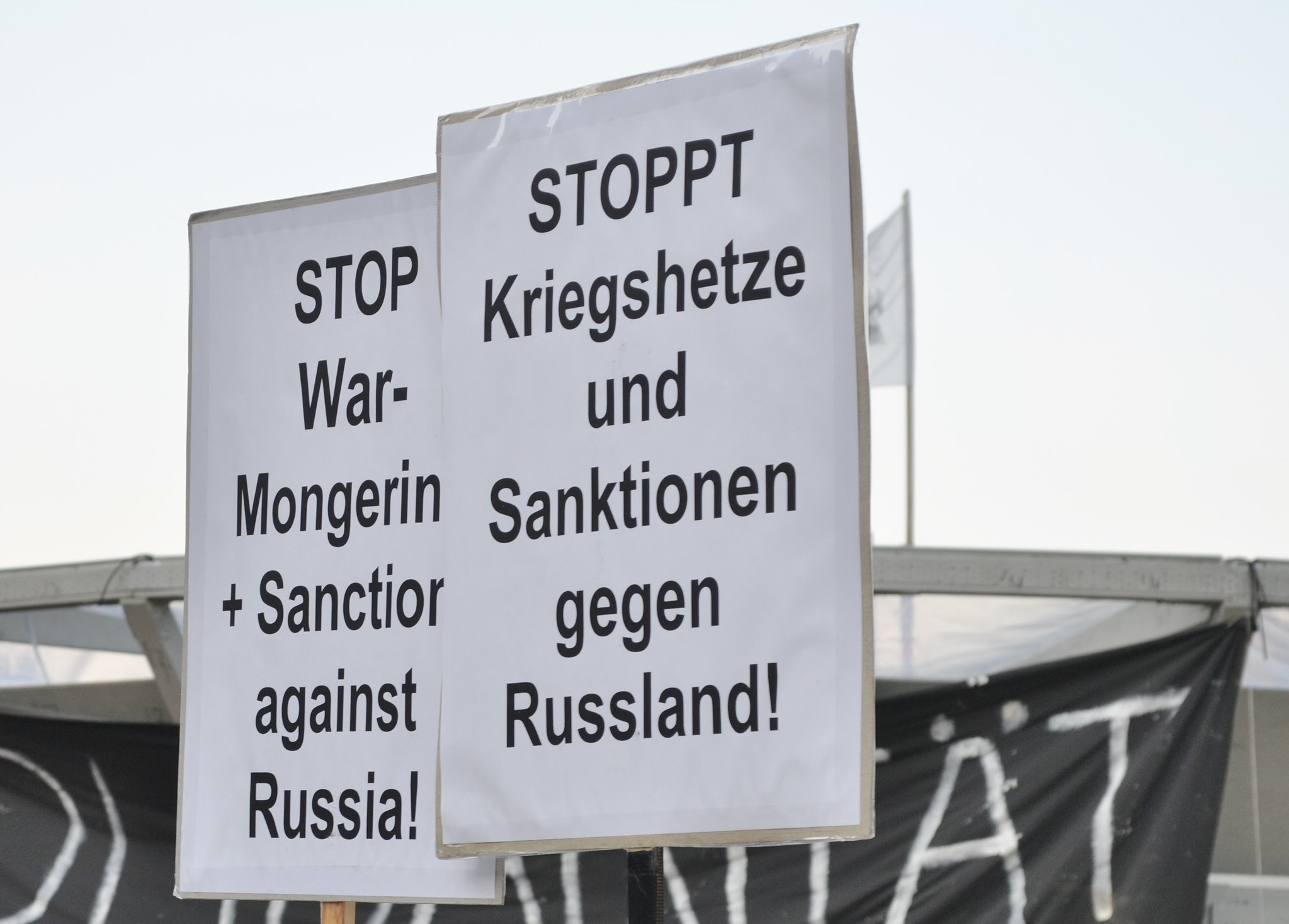 Schluss mit der Aggression gegen Russland!