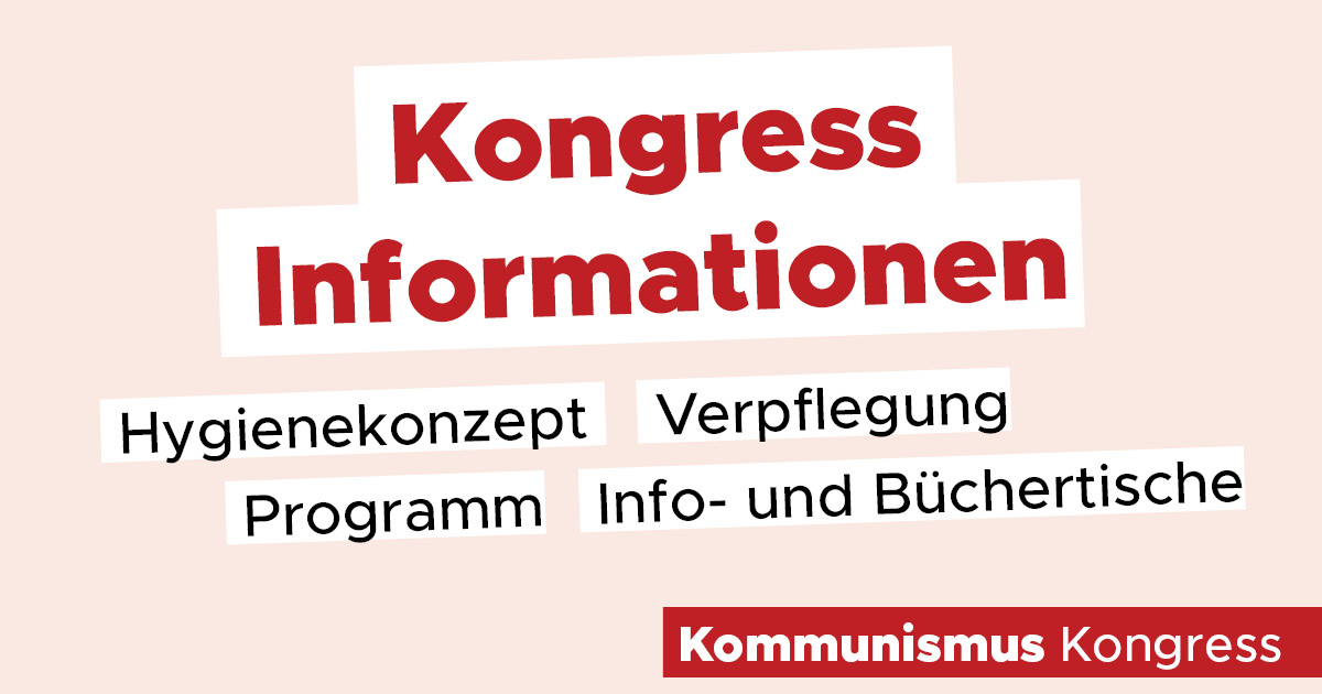 Update Kongress-Informationen