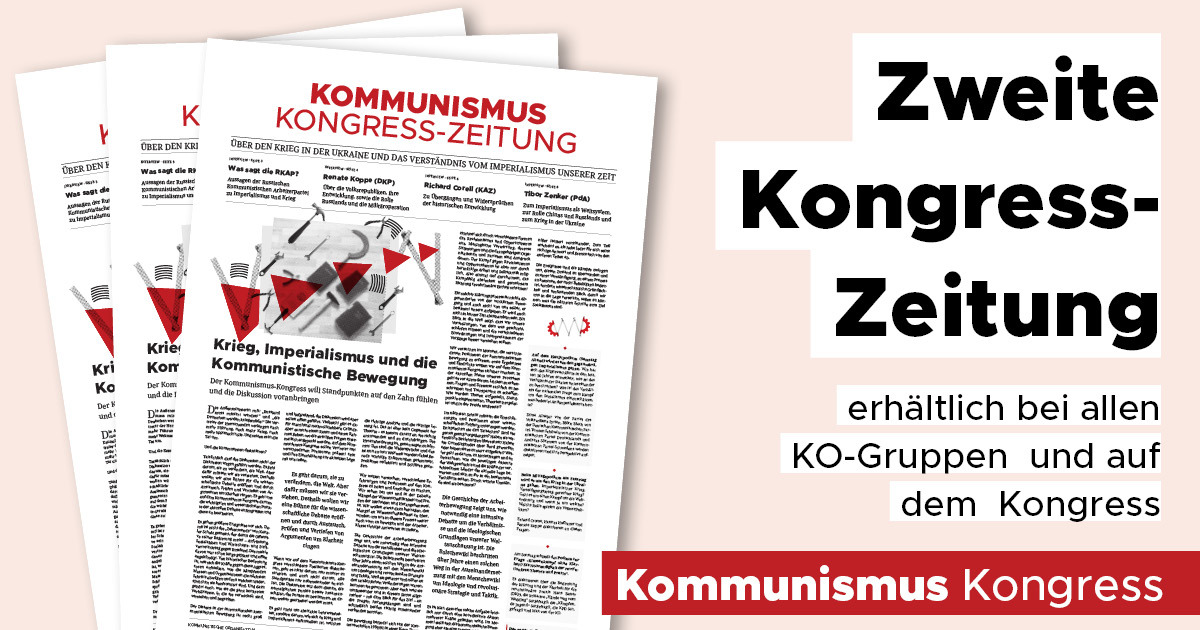 Zweite Kongress-Zeitung erschienen