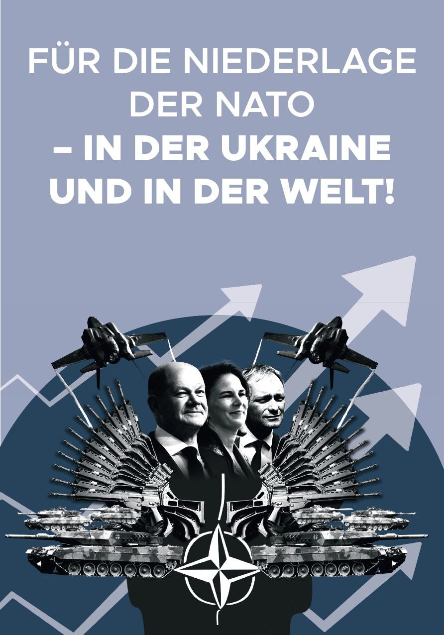 Für die Niederlage der NATO – in der Ukraine und in der Welt!