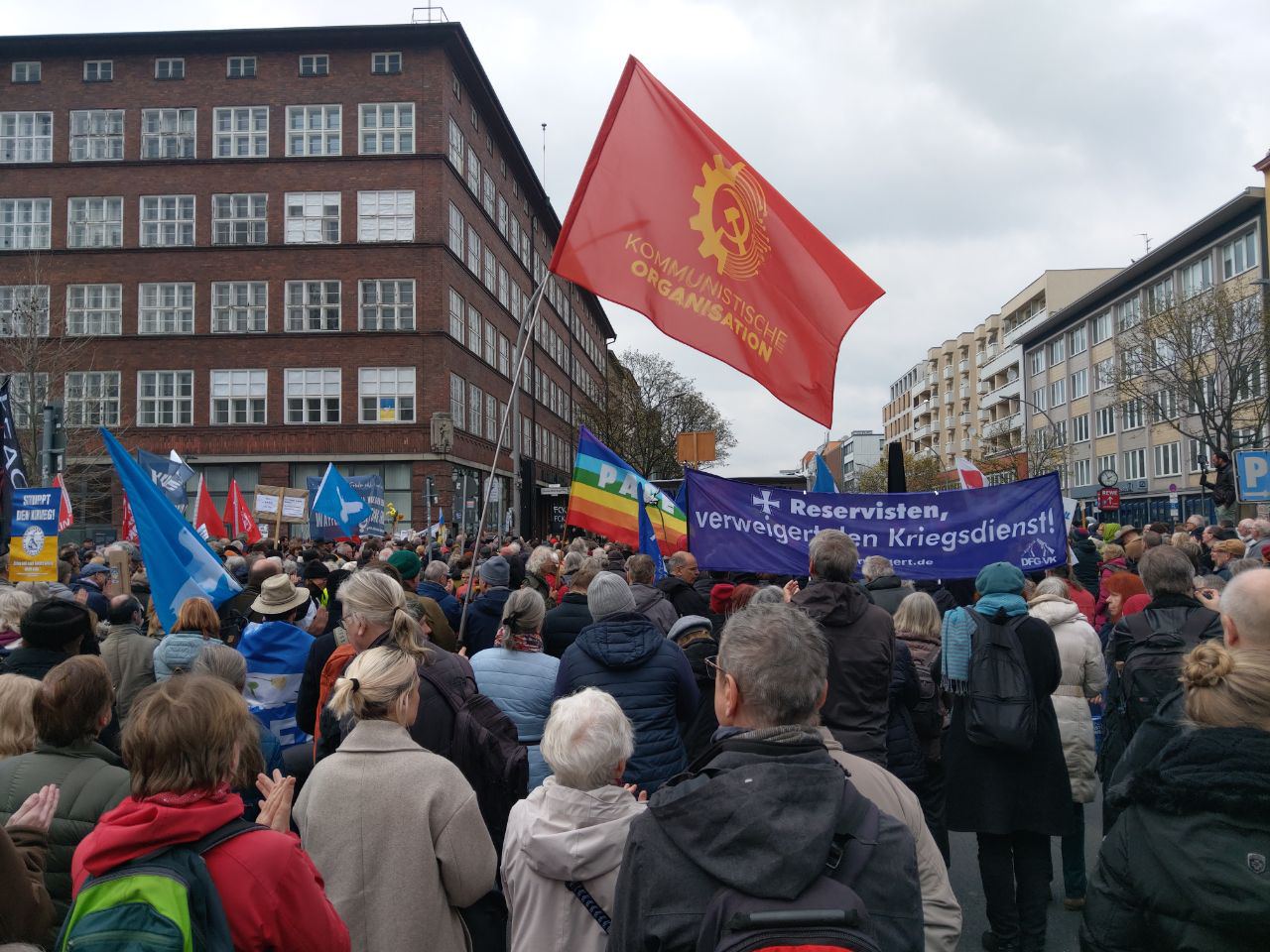 Aktionsbericht zu den Ostermärschen 2023