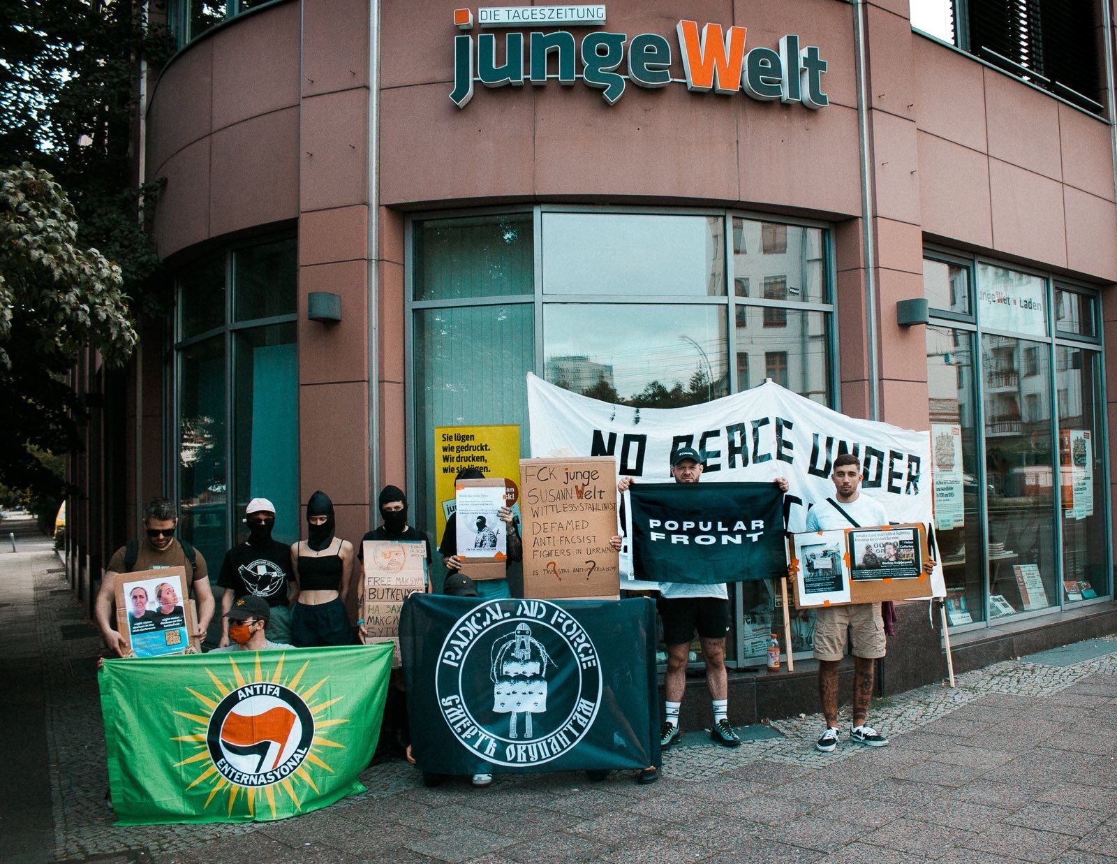 Faschisten bekämpfen – auch „anti-autoritäre“: Solidarität mit Susann Witt-Stahl und der jungen Welt!