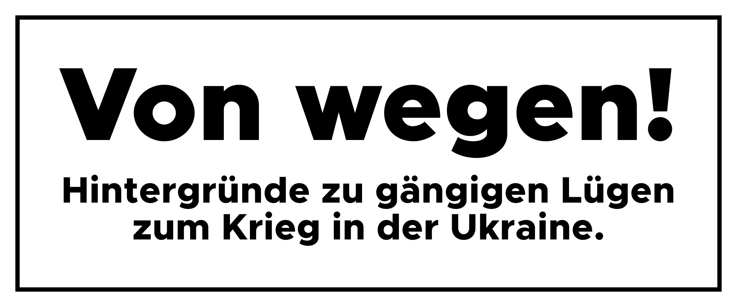 10 Jahre Krieg in der Ukraine, 2 Jahre russischer Militäreinsatz: NATO raus aus der Ukraine!