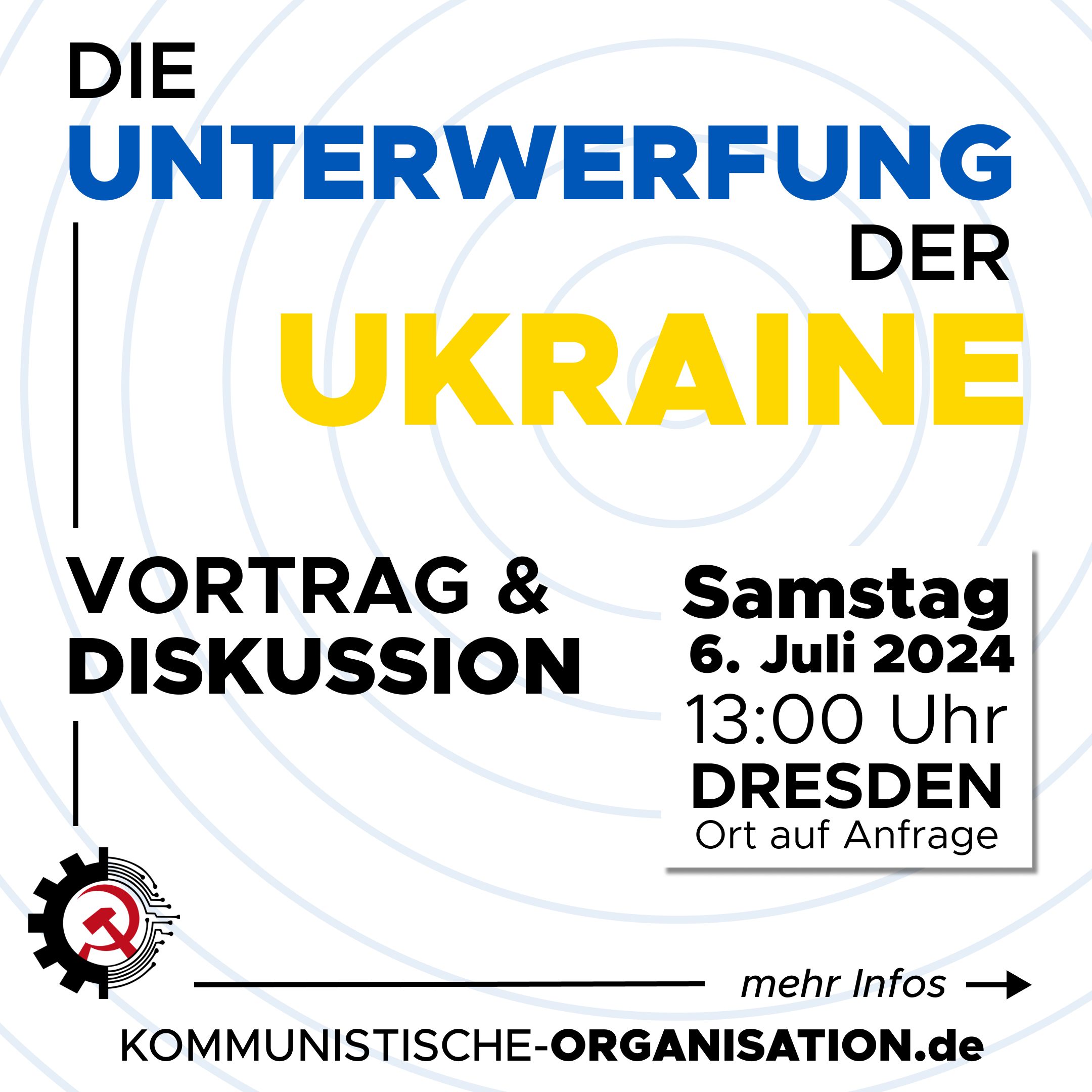 Vortrag und Diskussion: Die Unterwerfung der Ukraine