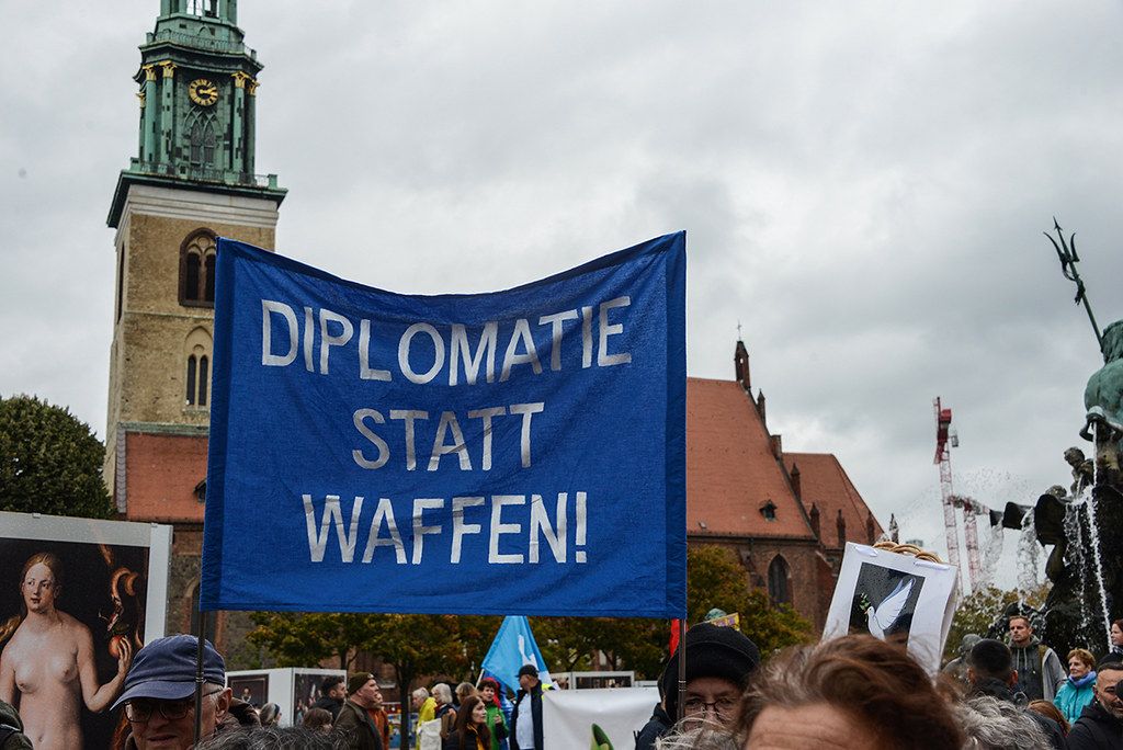 Pazifismus führt nicht zum Frieden
