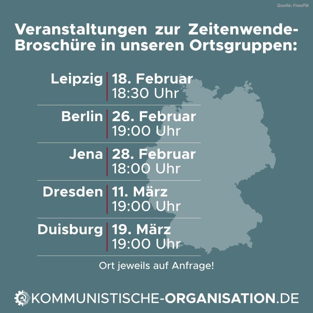 Vorstellung: Broschüre zur Zeitenwende
