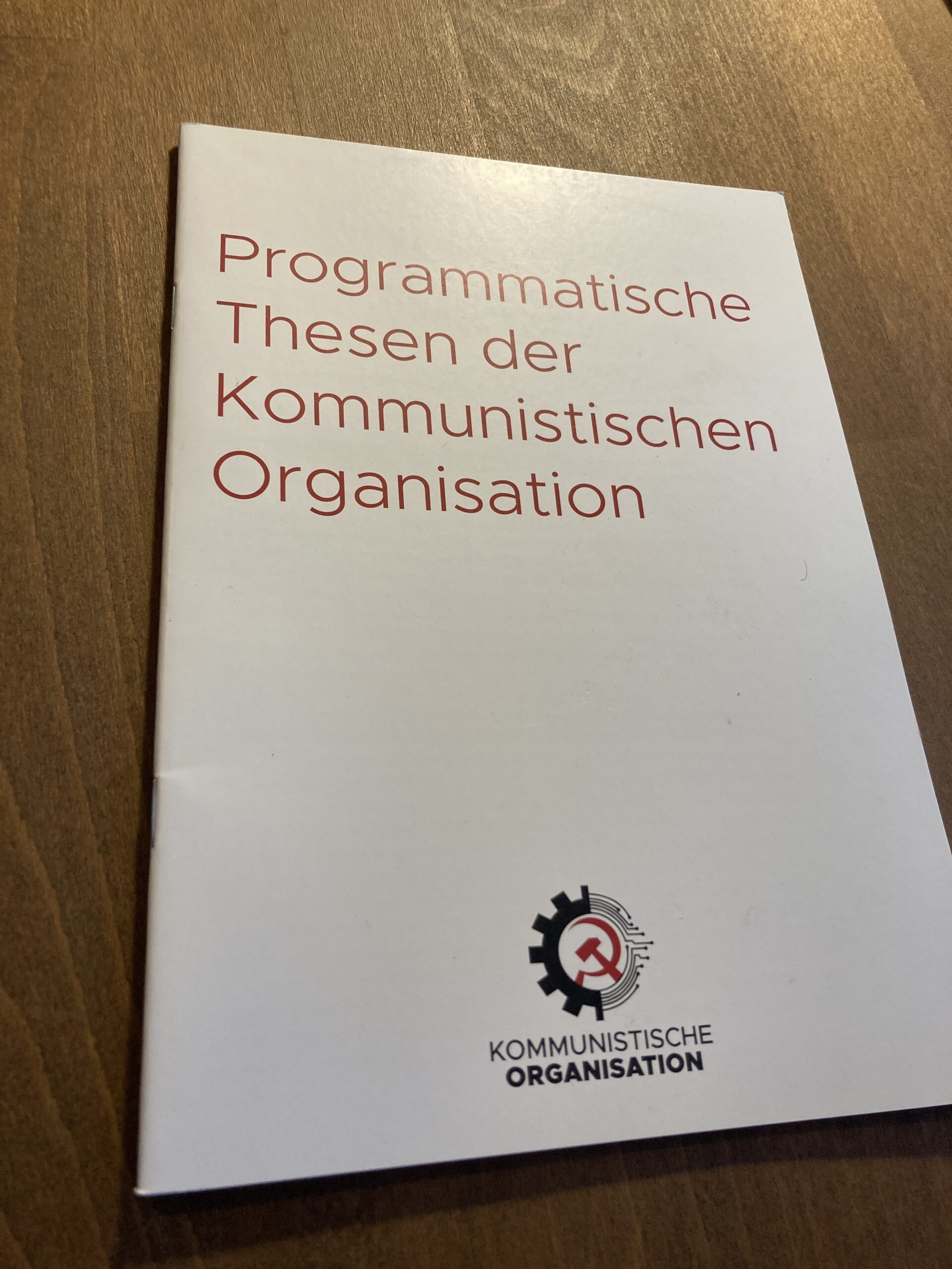 Vorwort Programmatische Thesen